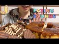 【EATING SOUNDS/No talking】マダムシンコのバームクーヘン!ロイズのポテトチップチョコレート!《字幕有》