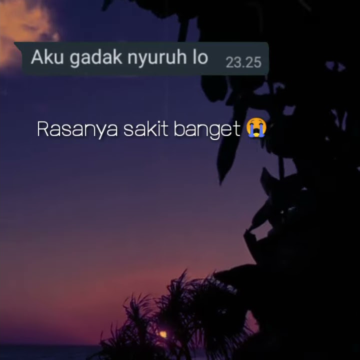 Story WA Pelampiasan Disaat Kesepian