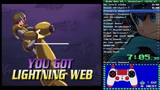 Mega Man X4|Snupster% Speedrun in 1:00:21.71|BurnCrowSP