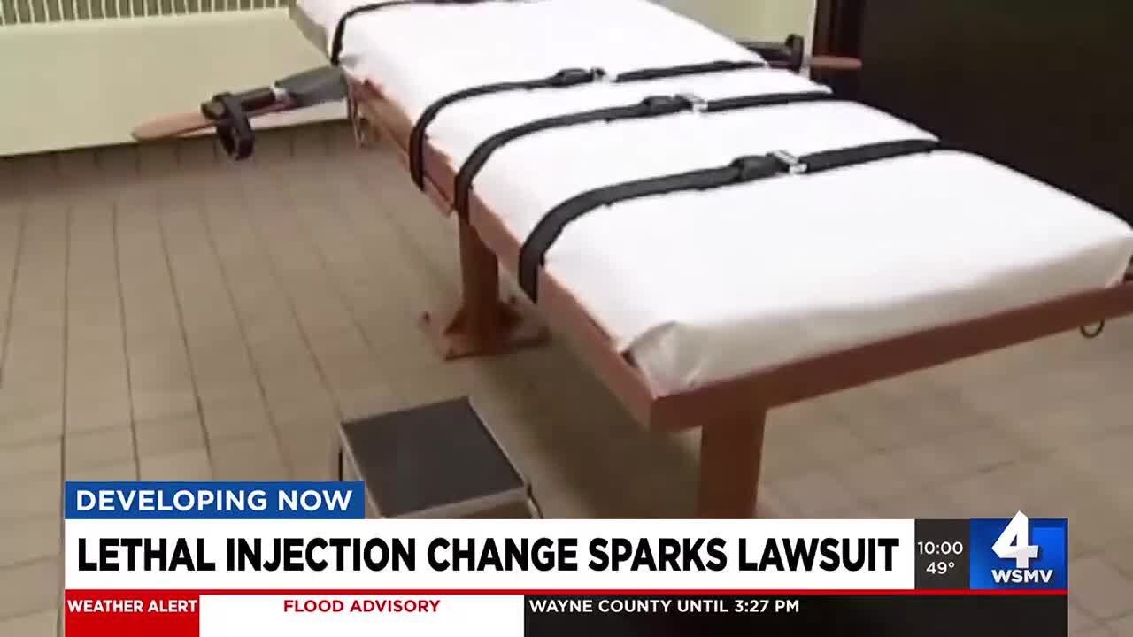 Lethal injection change sparks lawsuit - YouTube