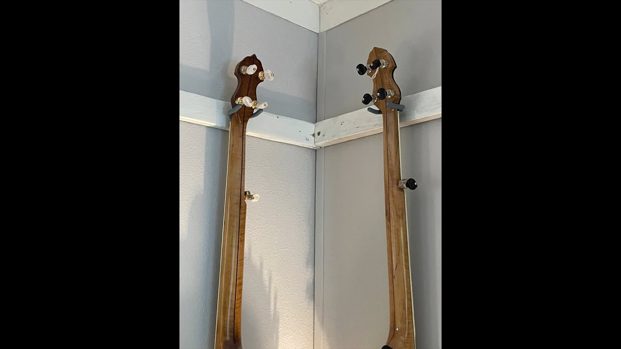 How to make a quick banjo wall hanger YouTube