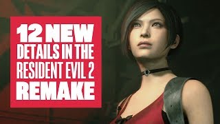 12 Cool New Things In Resident Evil 2 Remake - Resident Evil 2 Leon Claire Ada Gameplay