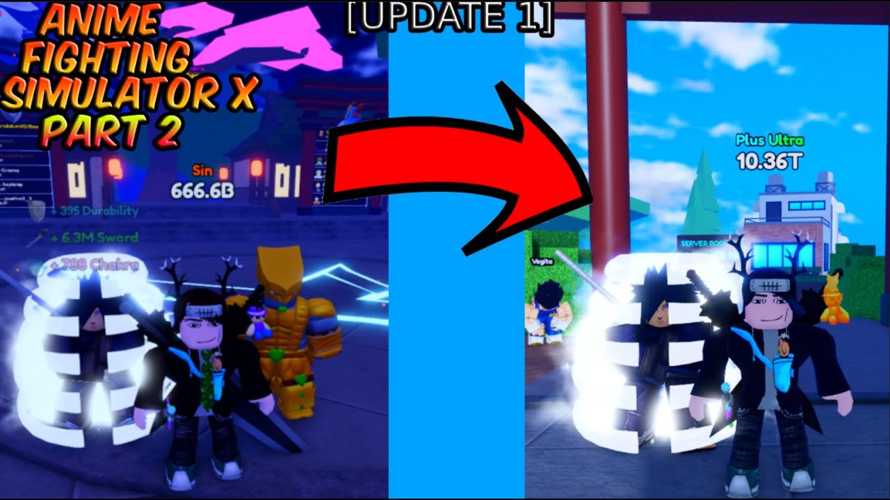 NOOB To Pro in Anime Fighting Simulator X [UPDATE 1] - YouTube