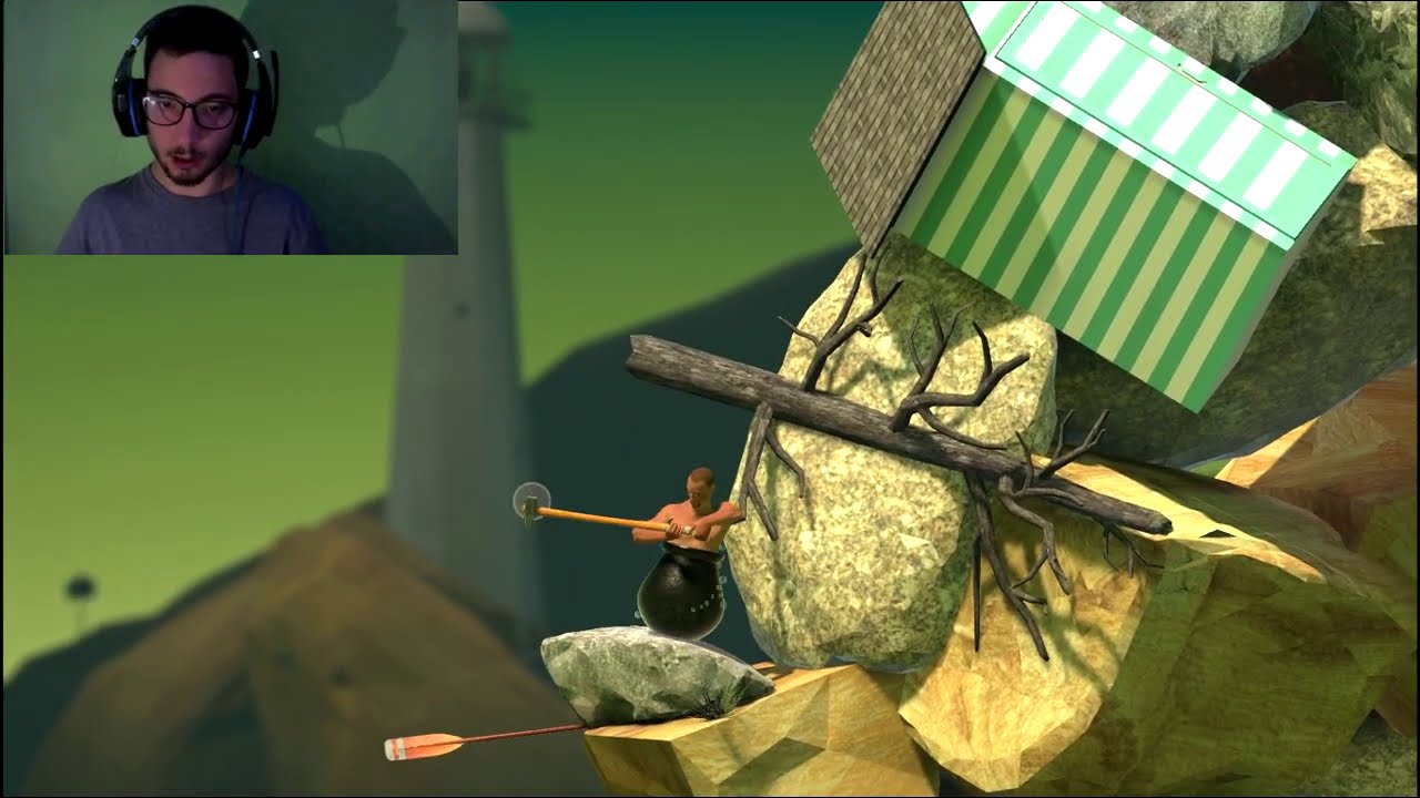 TwoDev plays Getting Over It (I regret it already)