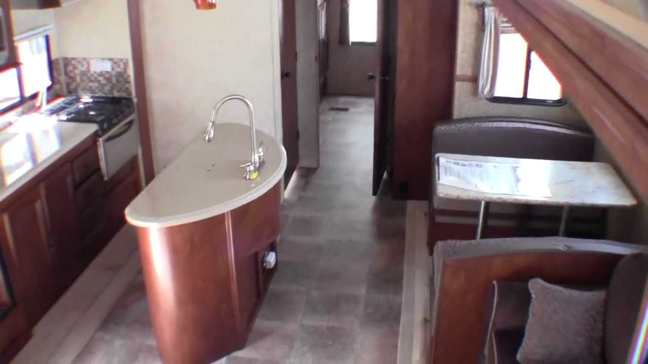 2014 Forest River Heritage Glen 366BH Four Slide Bunk ...