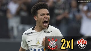 Corinthians 2x1 Vitória - 22/08/2016 - Brasileirão 2016