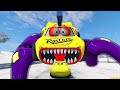 P2 Epic Escape From The Lightning McQueen Demon Eater & Spider Cyborg Eater | Coffin Dance Cover