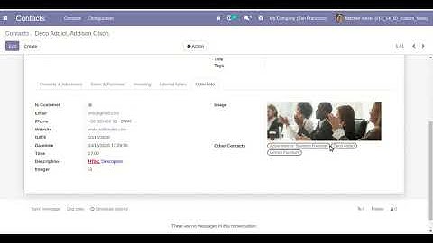 Partner Custom Fields Odoo