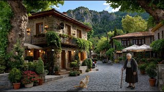 A Greek Mountain Village Above the Clouds - The Hidden Gem of Greece