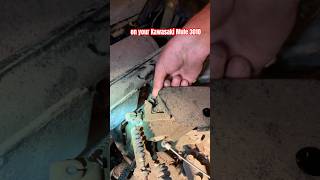 Adjusting the idle - Kawasaki Mule 3010 #trending #viralvideo #kawasaki