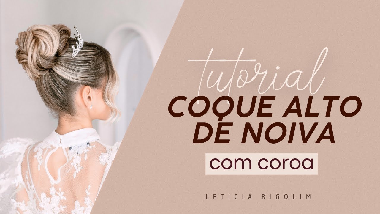 COQUE ALTO PARA NOIVAS