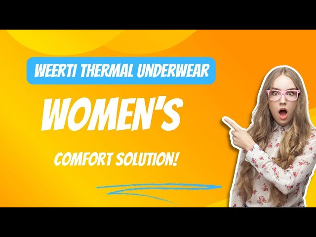 P(67)WEERTI Thermal Underwear for Women Long Johns Women with