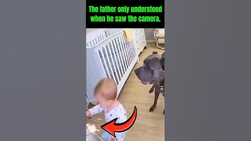 Hond redt baby - Vader ontdekt de waarheid op camera