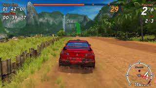 Sega Rally 3 running on TeknoParrot