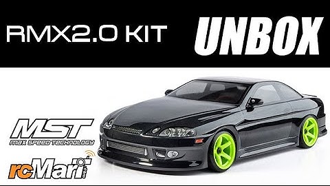 MST RMX 2.0 JZ3 Body 1/10 RWD High Performance Drift Car Kit 532188A Unbox!