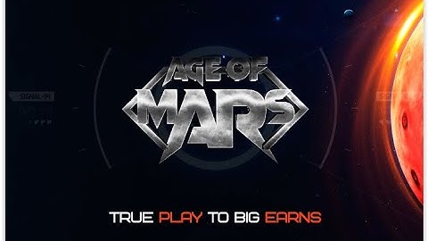 Age of Mars - new NFT GAME. 6 ways to make income.