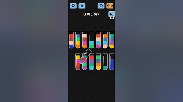 Water Color Sort Level 897 898 899 900 WalkThrough Solution Gameplay