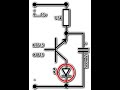 Мигалка светодиода от транзистора в лавинном пробое.