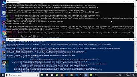 React Native Expo : npm install expo cli error solved