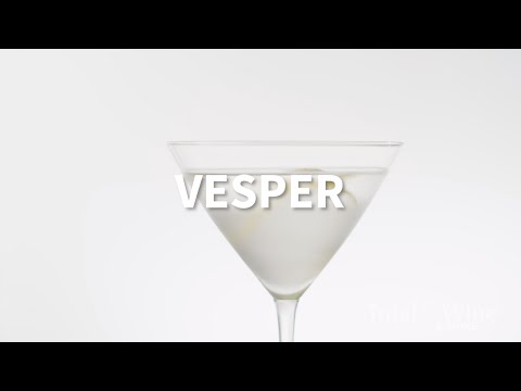 Vesper Cocktail Reccipe