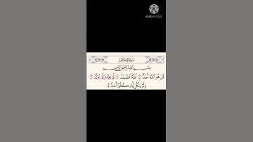 سورة الإخلاص | الشيخ عبدالرحمن السديس