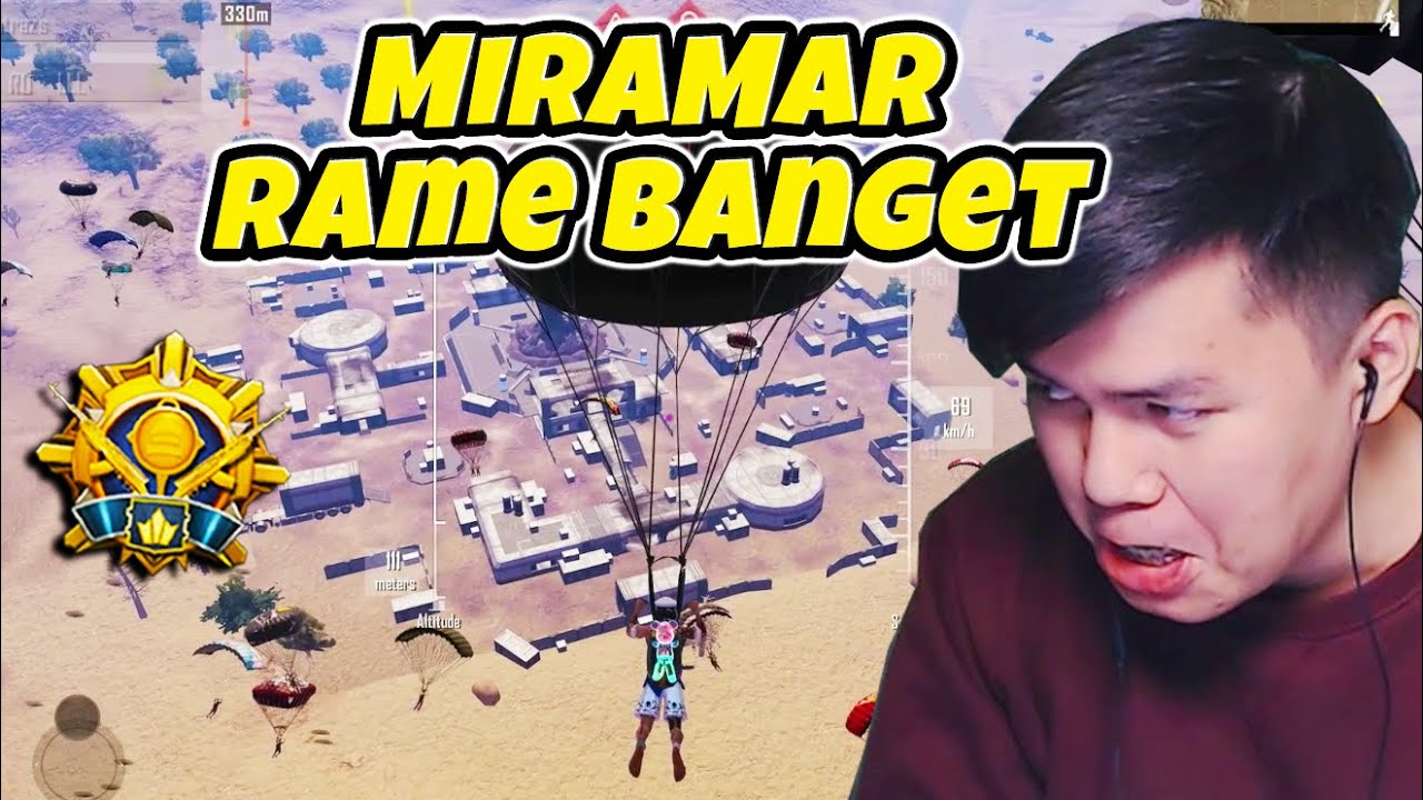 Event Miramar Sekarang Seru! Dari Awal Sampe Akhir Perang Terus | PUBG Mobile