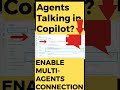 Enable Super Agent Meets Child Agents in Copilot Studio #shorts