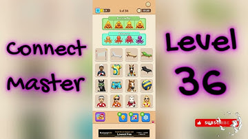 Connect Master - Match Puzzle Level 36 Walkthrough | Solutionguruji