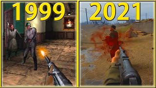 Evolution of Medal of Honor Games 1999 - 2021