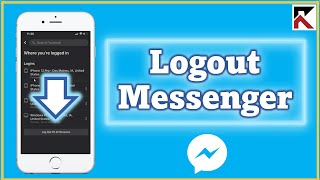 How To Logout Messenger In iPhone | Sign Out Facebook Messenger
