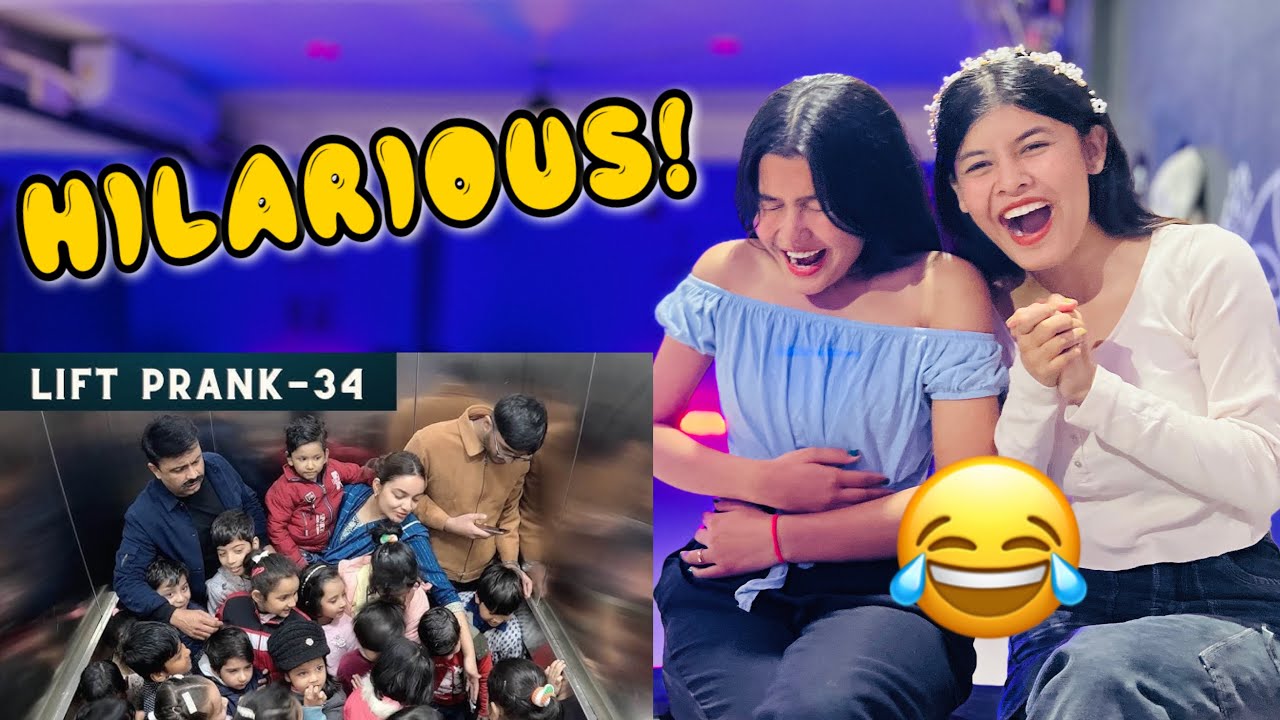 Lift Prank 34 | RJ Naved | Reaction Video