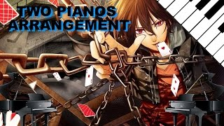 2 Pianos Cover Zoetrope  Amnesia Op 