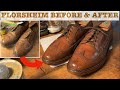 1982 Florsheim Imperial 93602 Before & After with Heels