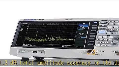 SIGLENT SVA1015X Spectrum Vector Analyzer 9 kHz up to 1.5 GHz Frequency Range + Tracking Generator