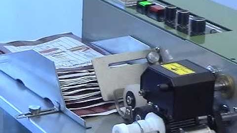 Batch Coding Machine- Dry Ink Coding