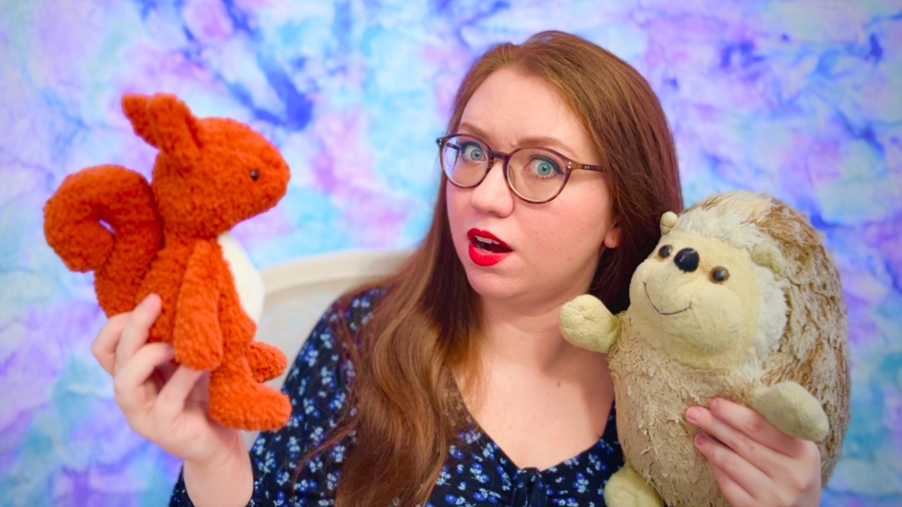 Just me and my stuffed animals exploring an imaginary world