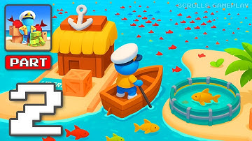 Fish Mish - Gameplay Walkthrough Part 2 - Catch Fish Upgrade Gear (iOS, Android)
