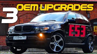 BMW X5 E53 OEM Upgrades - NAPPA LEATHER + Sunglass holder