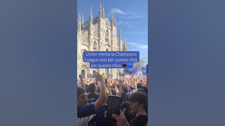 L’ #inter merita la #championsleague solo per #milano #tifosi e #passione . #calcio . #finale #psg