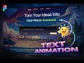 Landing page Text Scroll Animation in Figma (UI Motion Design)