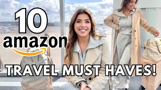 6 FLIGHTS IN 9 DAYS ✈️ Here's What I Packed 🧳 10 AMAZON TRAVEL MUST HAVES 2023 #AmazonFavorites