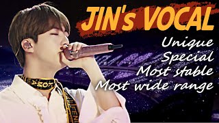 Praises for Jin's vocals / "Jin is telling a story through song" (BTS JIN)
