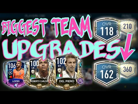 Biggest Team Upgrades 118 To 162 Power! Enjoy The Journey | FIFA MOBILE