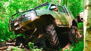 Crazy Russians Going OFF-ROAD