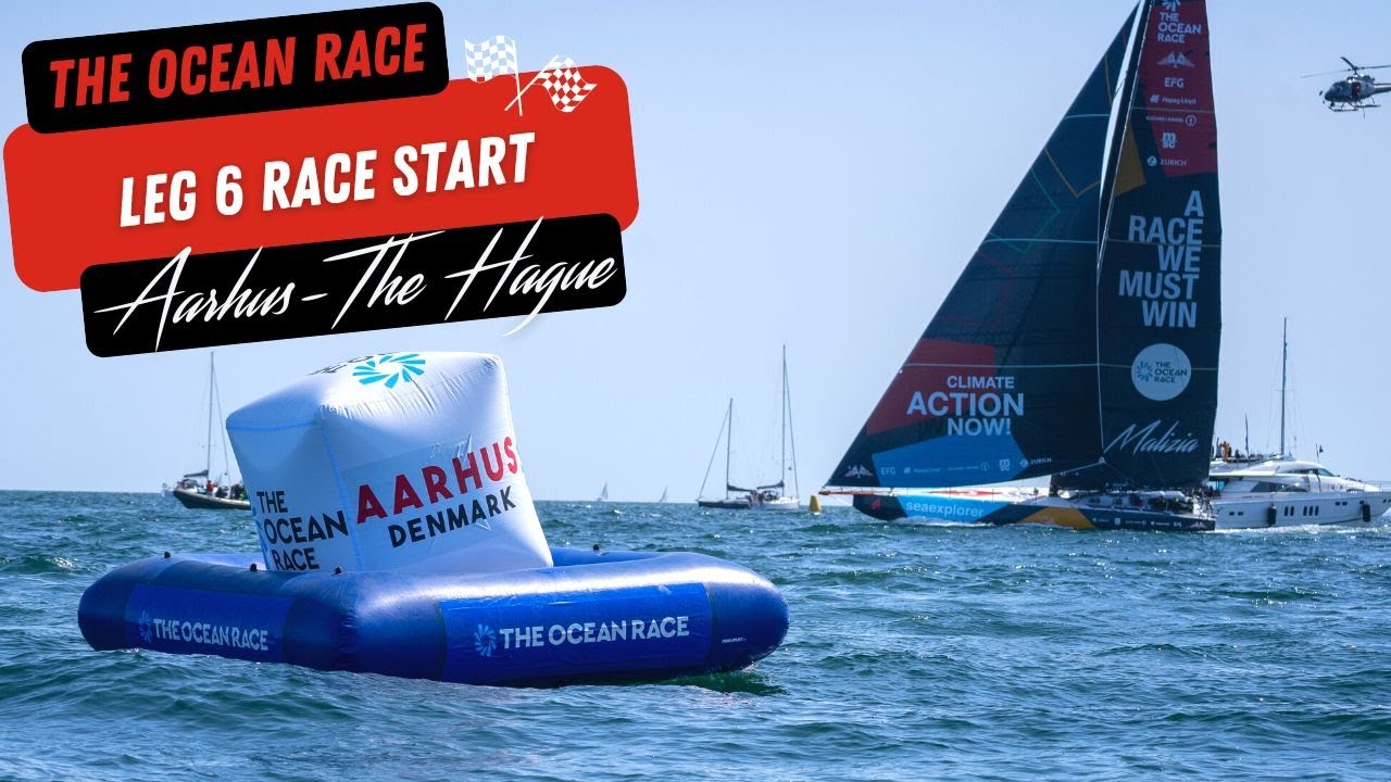🔴 LIVE BEHIND-THE-SCENES - Leg 6 Race Start From Our Chase Boat - The Ocean Race 🏁