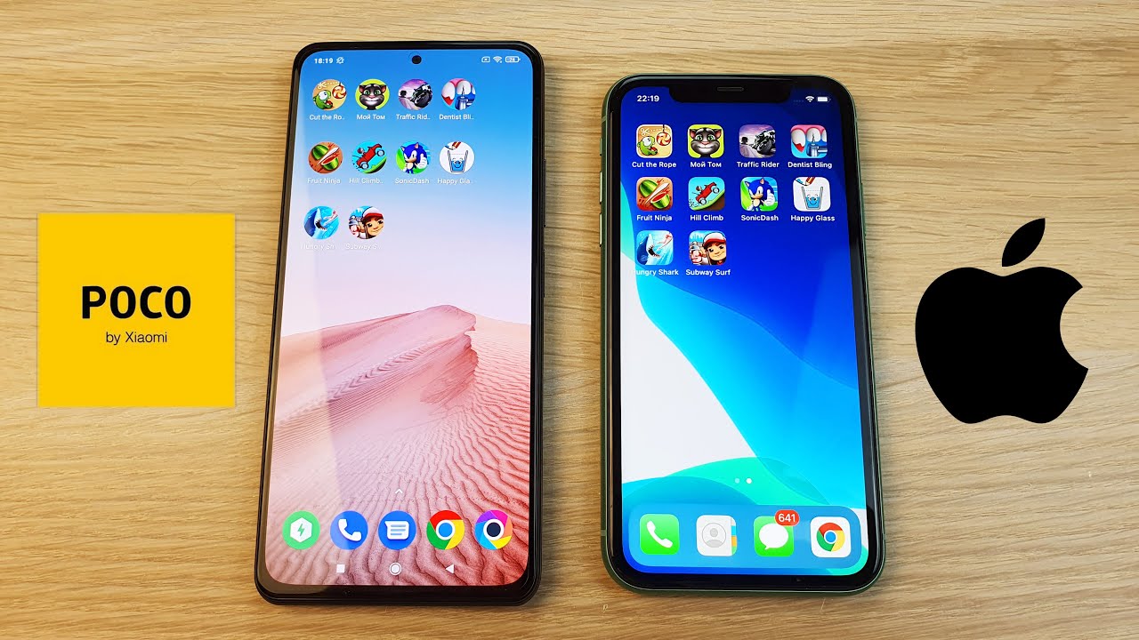 Xiaomi Poco X3 Pro Vs Iphone 11