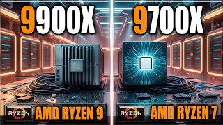 9900X Vs 9700X Gaming Benchmarks Applications Tests
