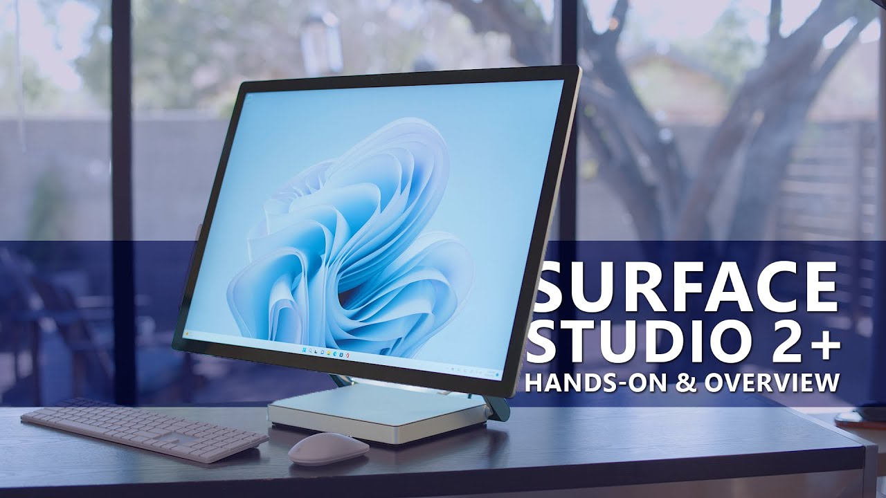 kleding Corporation Voldoen Surface Studio 2+ | Hands-On & Overview - YouTube
