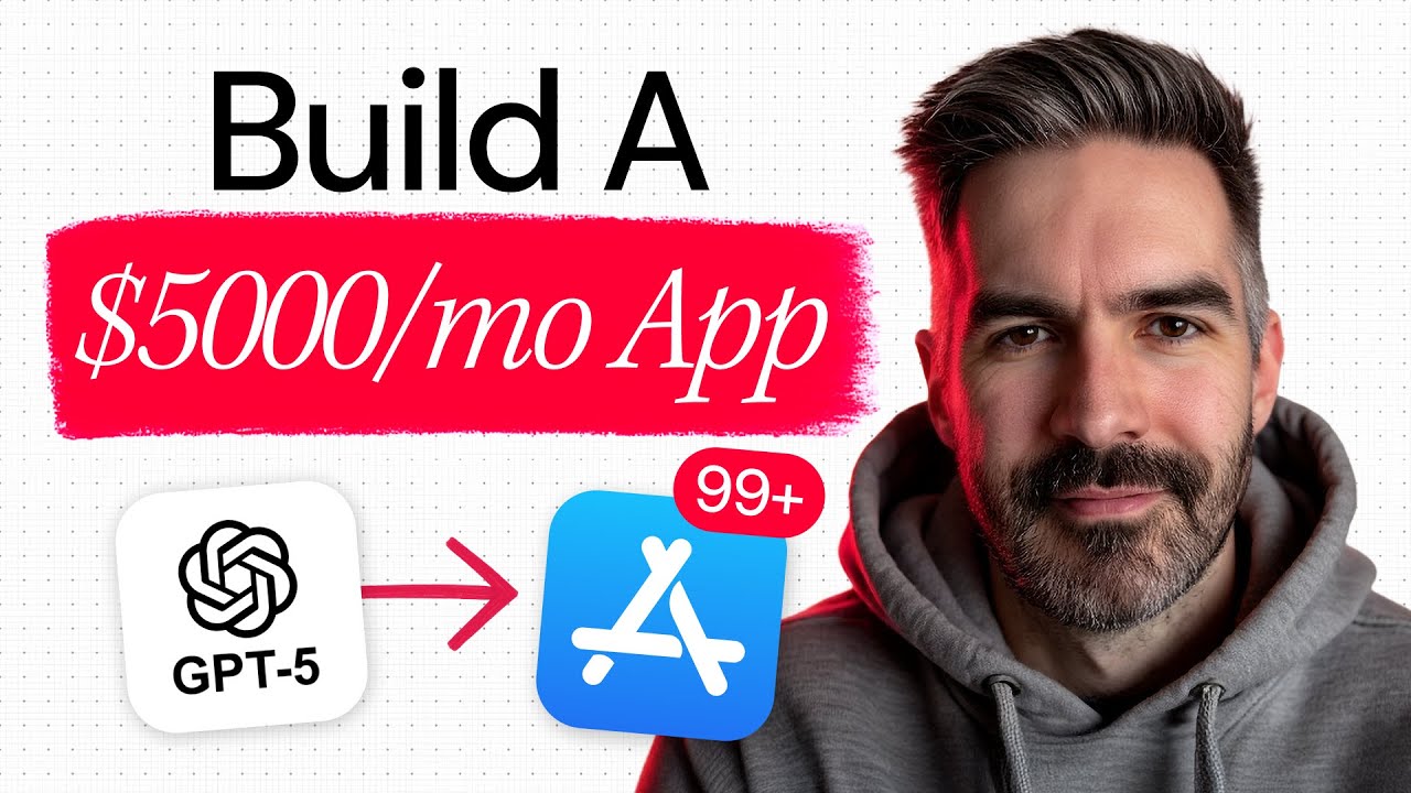 How to ACTUALLY Build a $5K/mo Mobile App with AI Using Rork, Cursor + GPT5 (No Code)