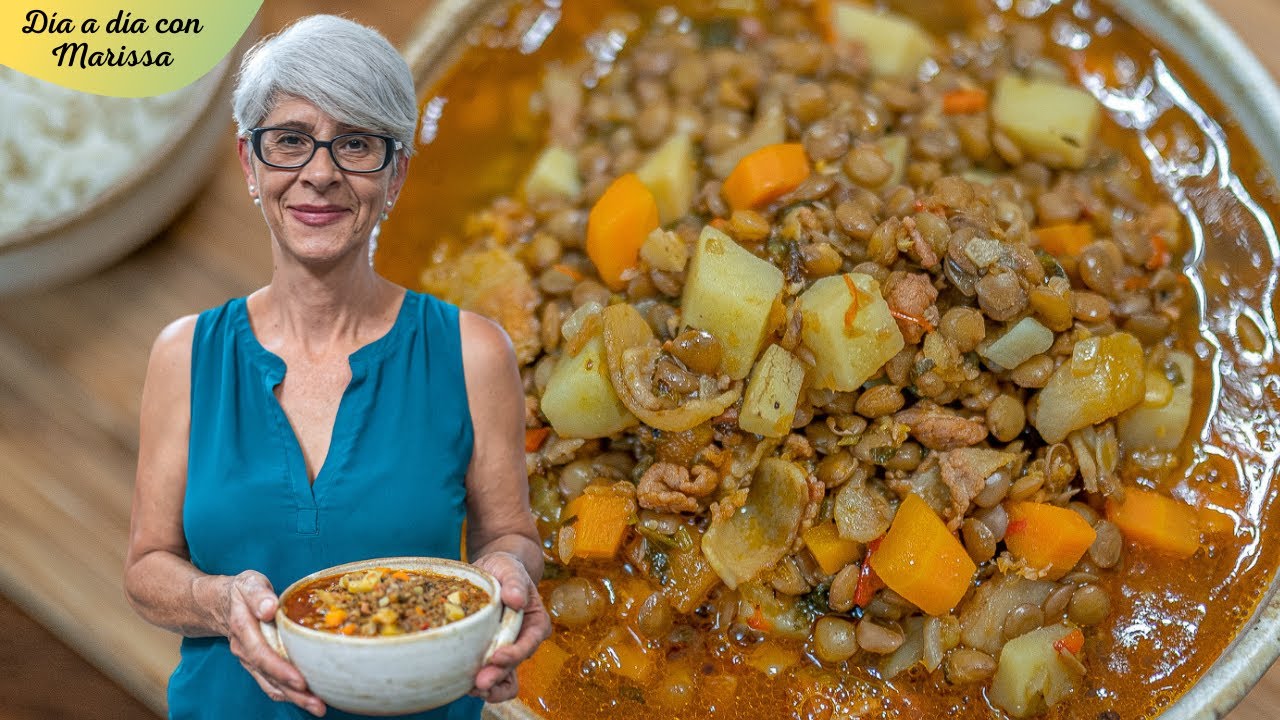 Lentejas con tocineta, la versión más rápida y fácil pero cargada en sabor!